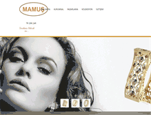 Tablet Screenshot of mamuskuyumculuk.com